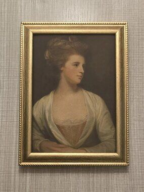 George Romney "Portrait of a Woman" Art Reproduction Print